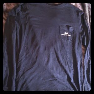 Navy Men’s Vineyard Vines Shirt